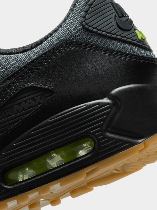 Nike Men\'s Air Max 90 Sneakers Shoes Smoke Gray Black IQ0580-084, Size 9 (New) main image 4